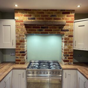 brick tiles for kitchen splashbacks