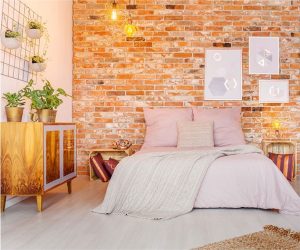 Brick-Slips-Installed-In-Bedroom