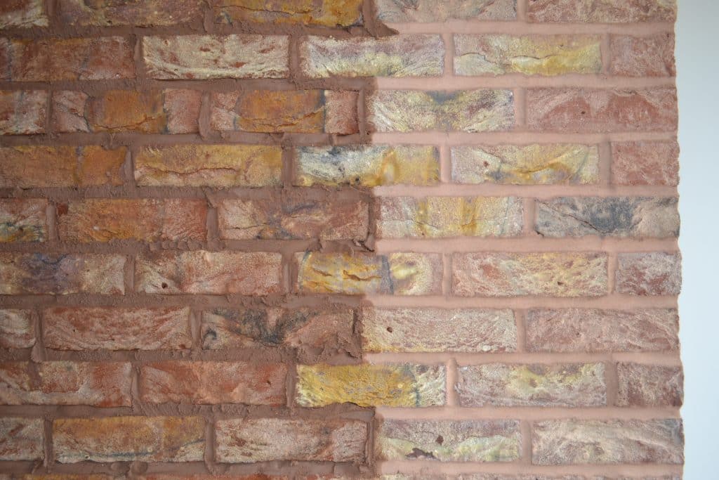 Brick Slip Mortar Joints