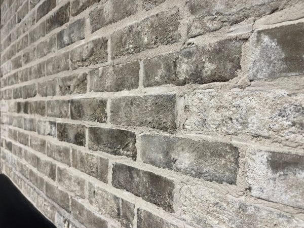 Grey Brick Slips On Wall