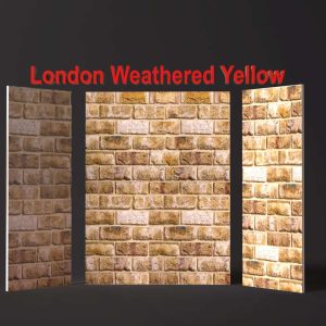 Fireplace Brick Panels - London Weathered